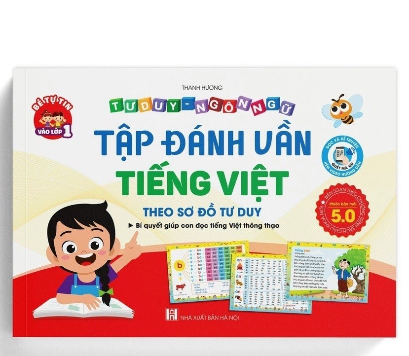 Tập đánh vần Tiếng Việt theo sơ đồ tư duy (Phiên bản 5.0)
