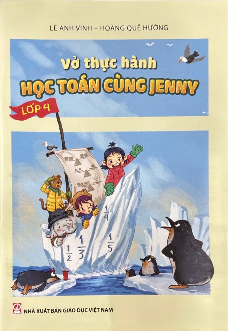 Vở thực hành học toán cùng Jenny lớp 4