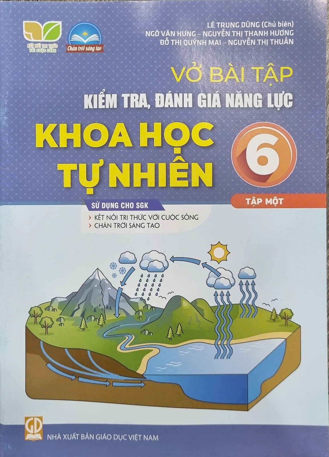 Vở bài tập kiểm tra, đánh giá năng lực Khoa học tự nhiên 6 -Tập 1 SGK Kết nối , Chân Trời