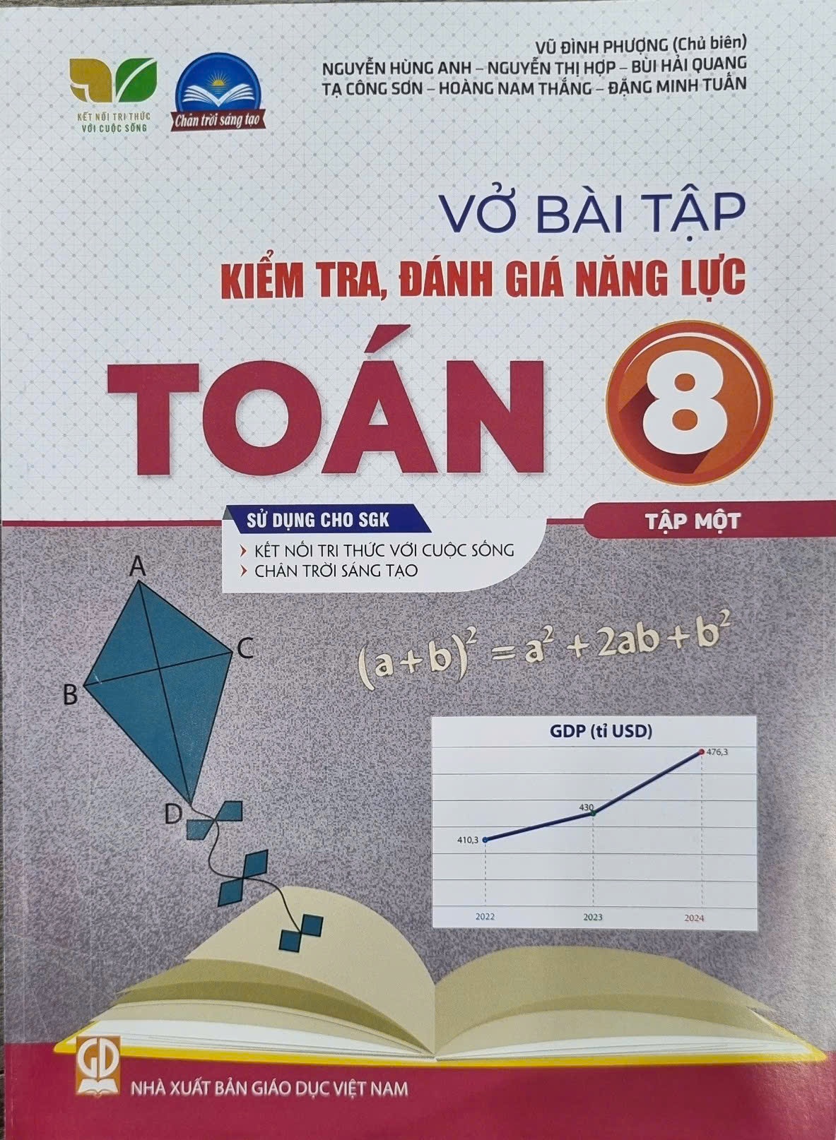 Vở bài tập kiểm tra, đánh giá năng lực Toán 8 -Tập 1 SGK Kết nối , Chân Trời