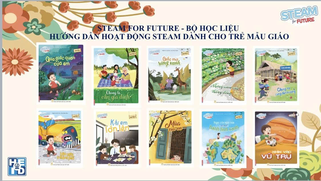 Trọn bộ 10 cuốn STEAM FOR FUTURE