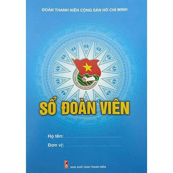 Sổ đoàn viên (màu xanh)