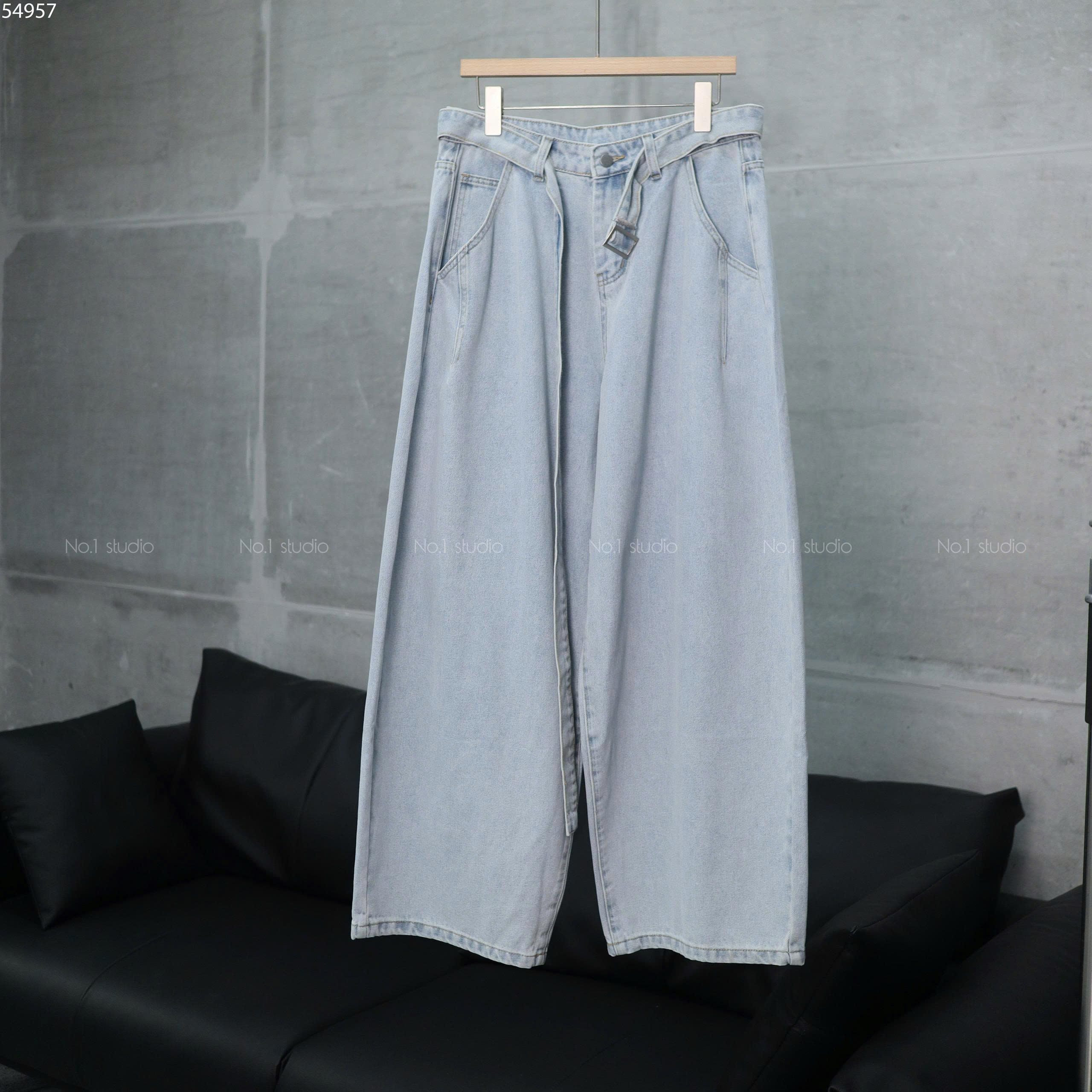 Baggy Jean dây lưng CH6111