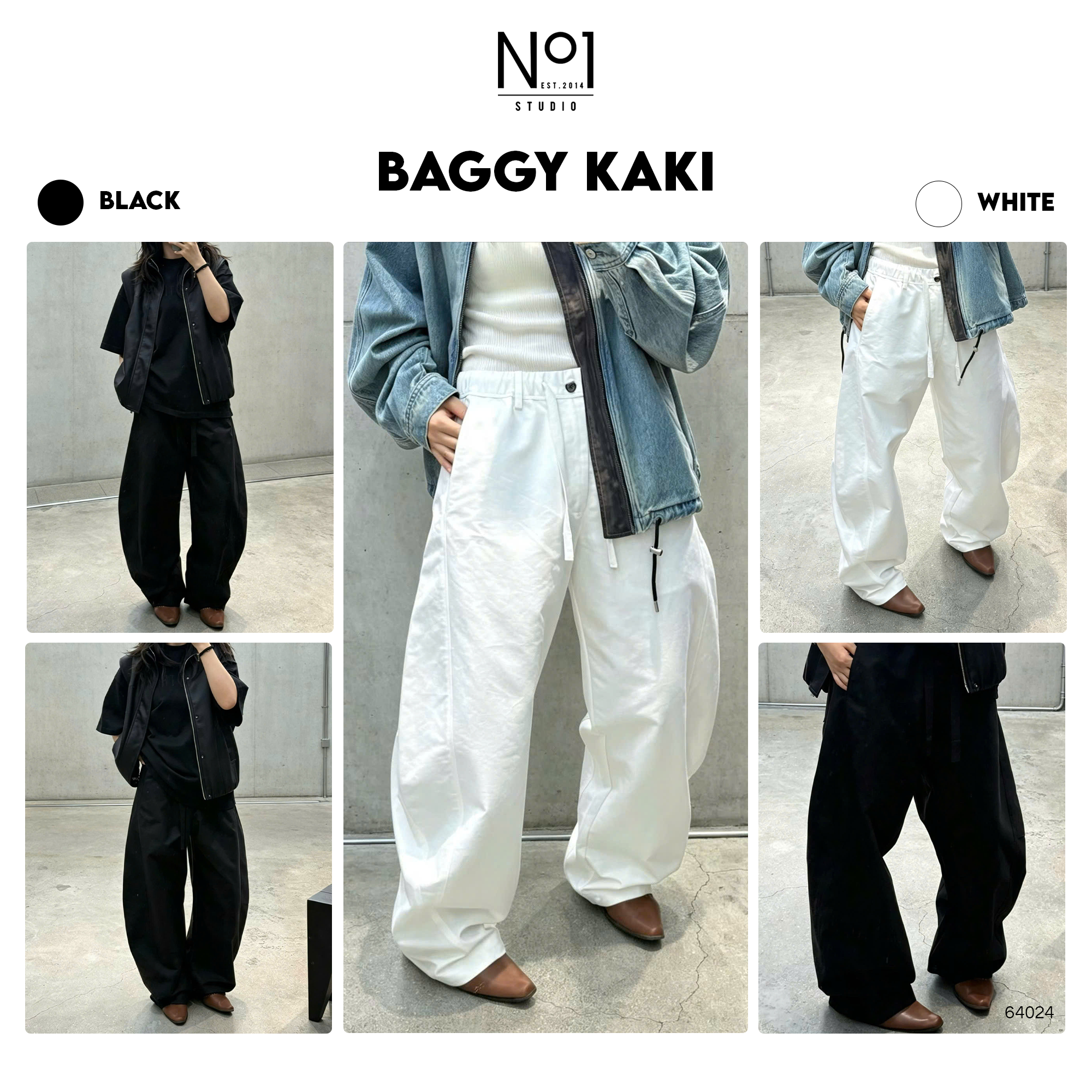 Baggy No.1 Kaki JJ11995