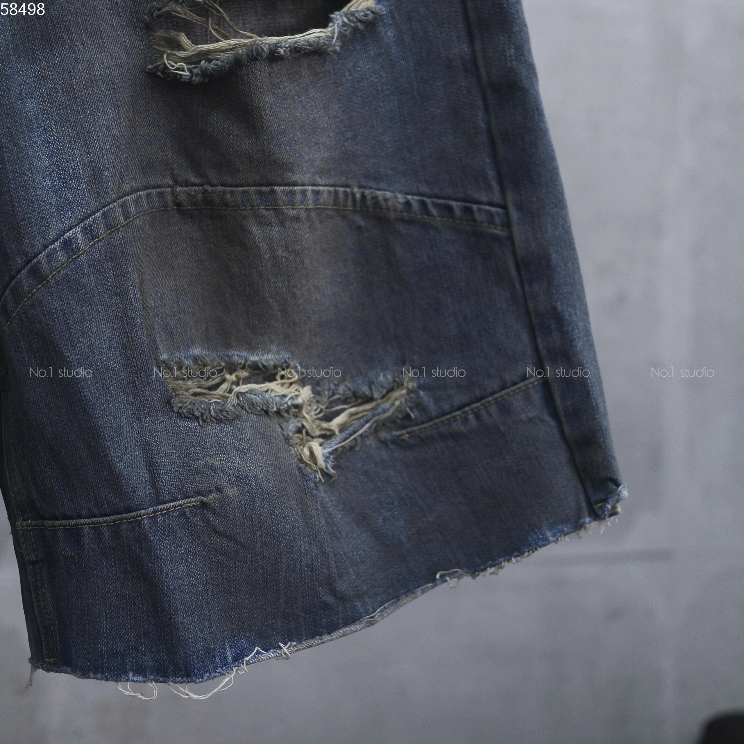 Baggy Short No.1 rách gối QU26087