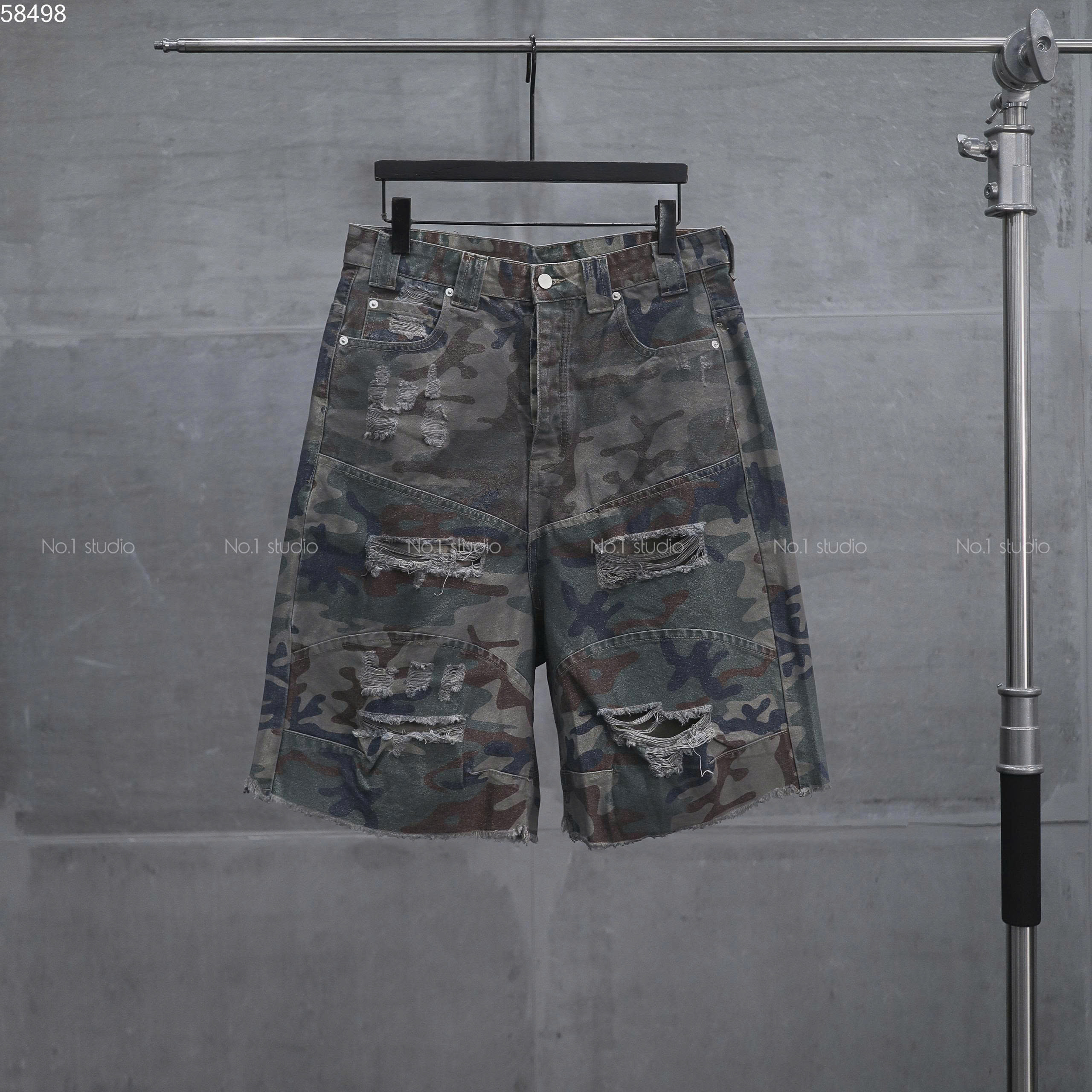 Baggy Short No.1 rách gối QU26087