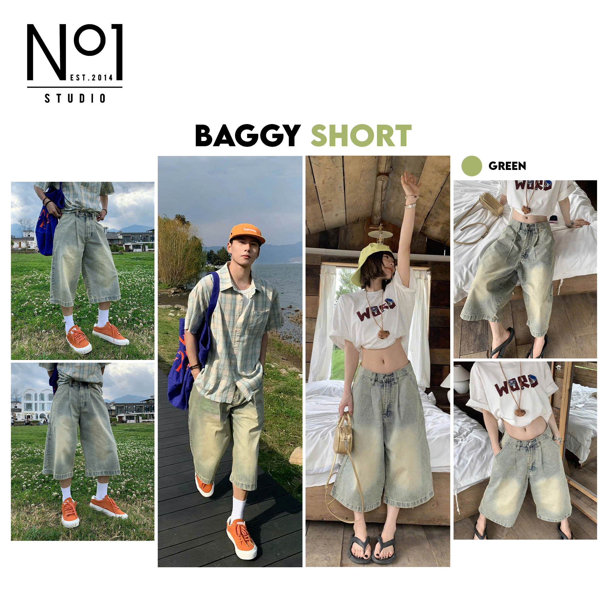 Baggy Short jean No.1 J58276