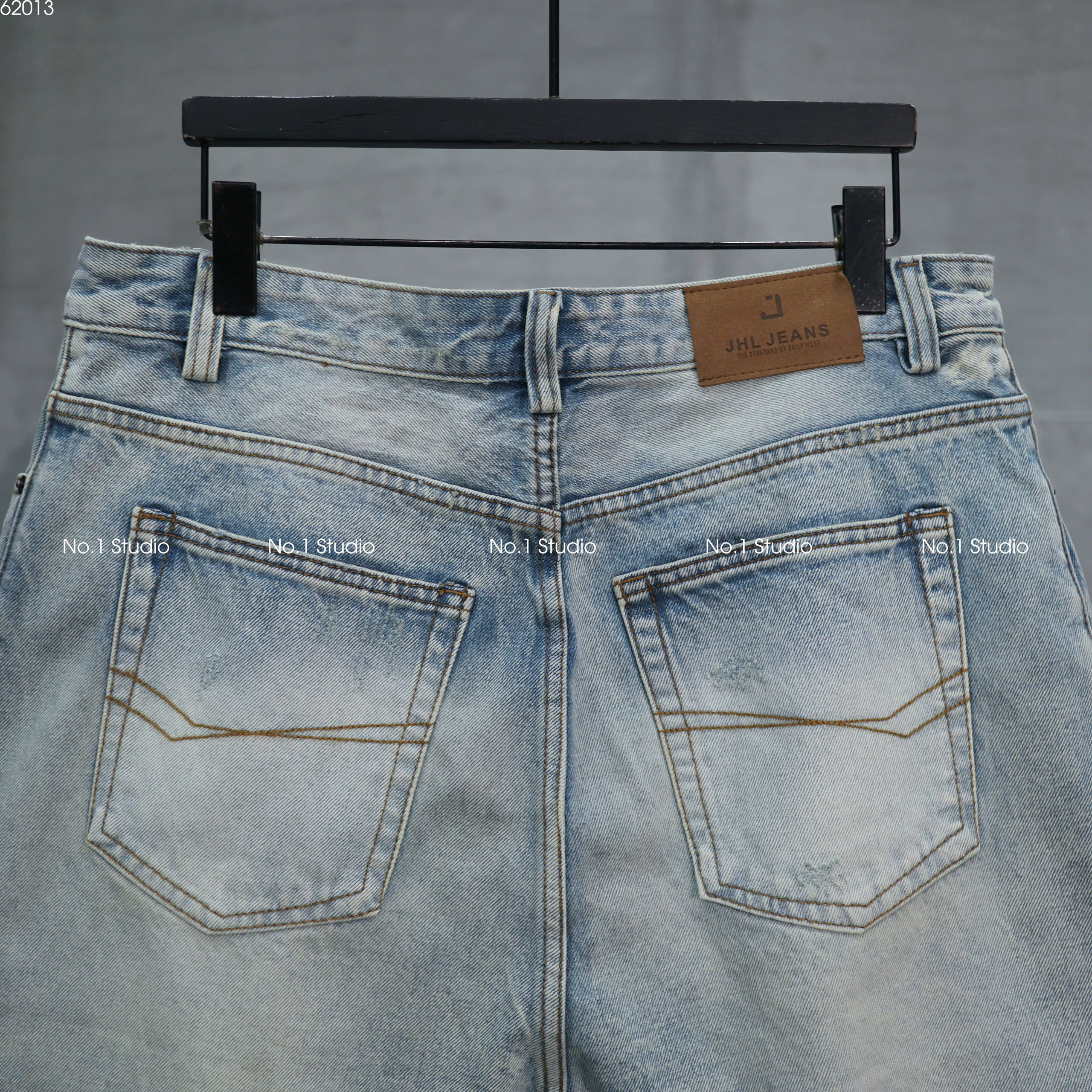 Baggy Short jean xếp ly J330