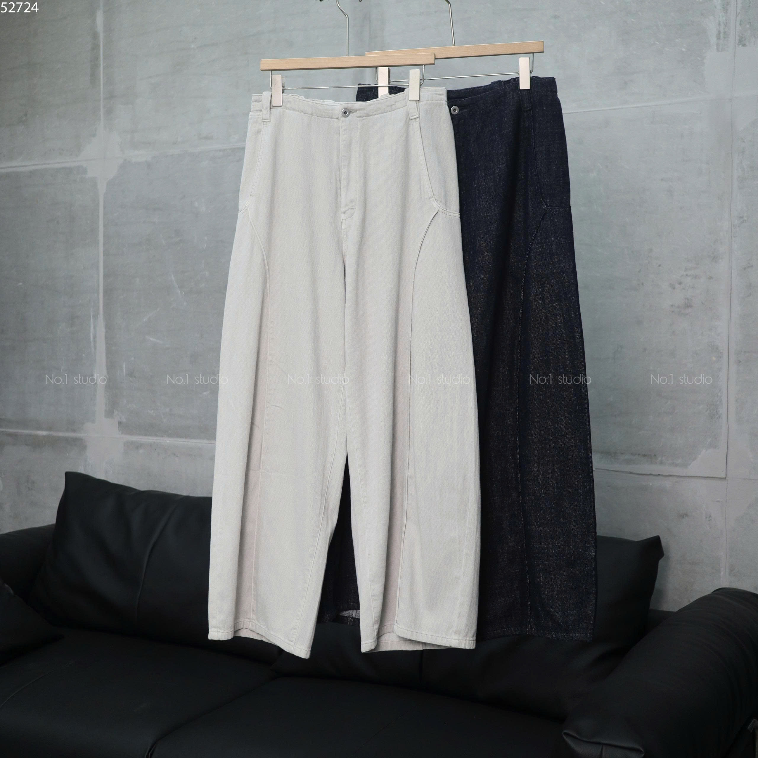 Baggy jean No.1 gân đùi G33121