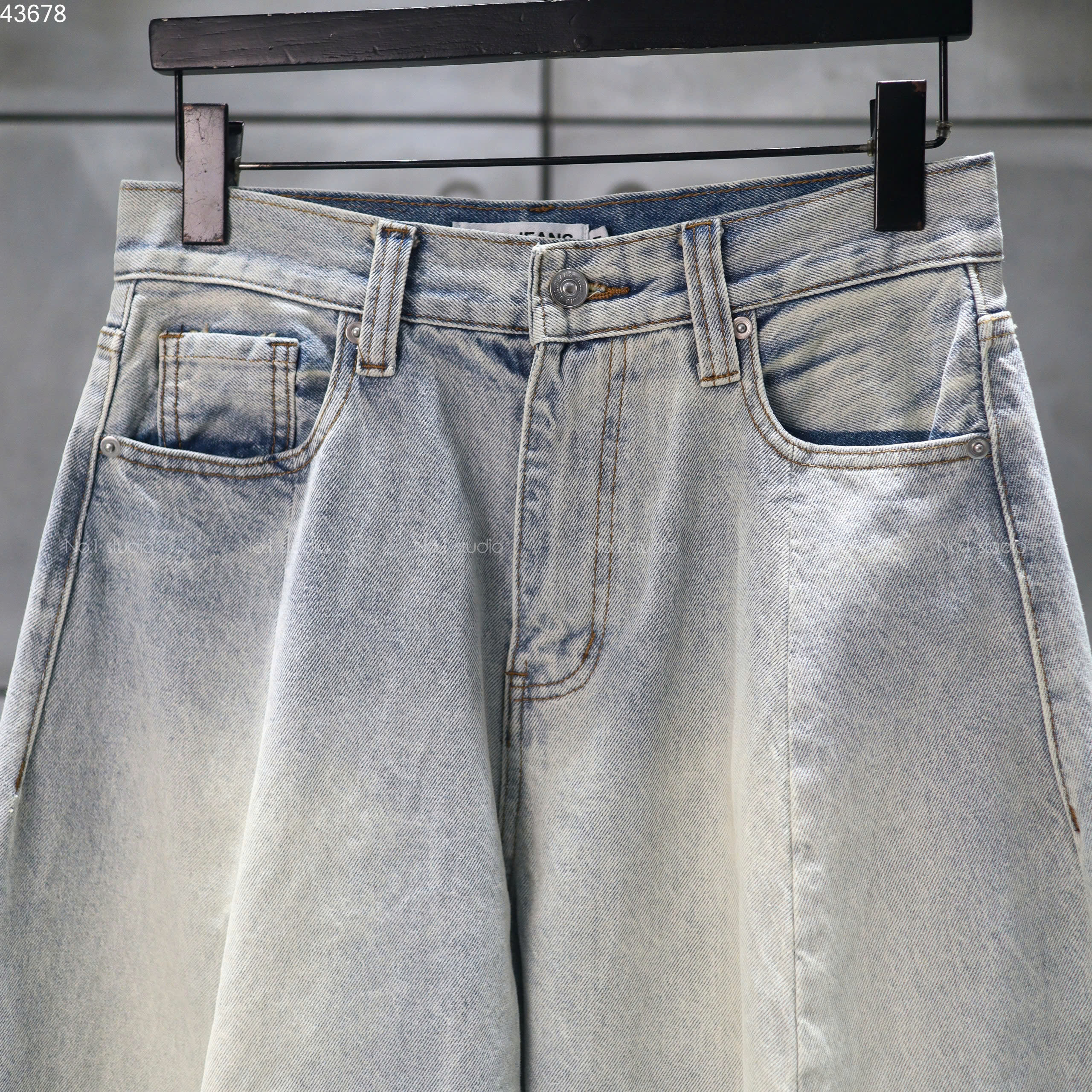 Baggy jean No.1 viền đùi J68009