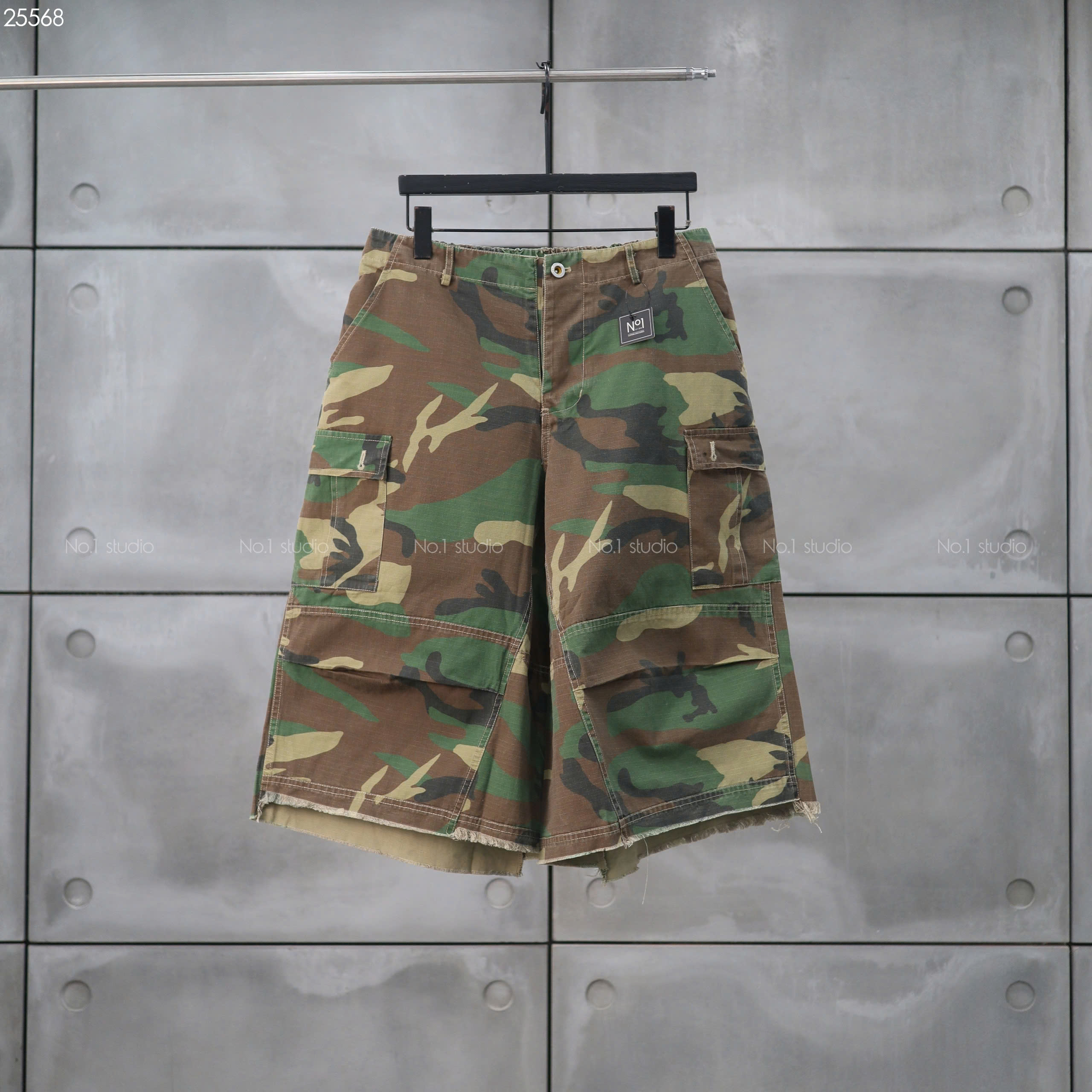 Baggy short No.1 Qu25149 camo