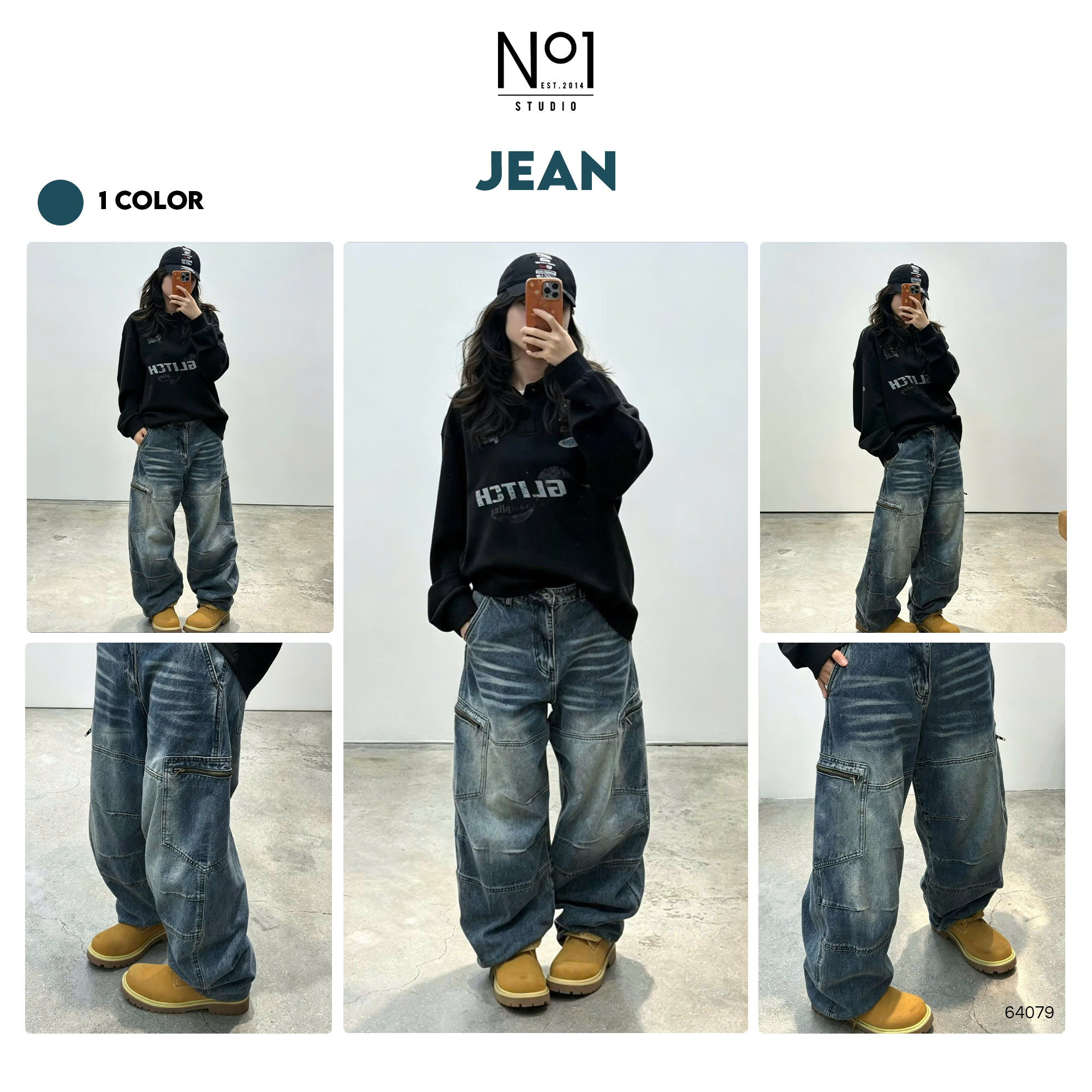 Cargo jean No.1 JJ11953