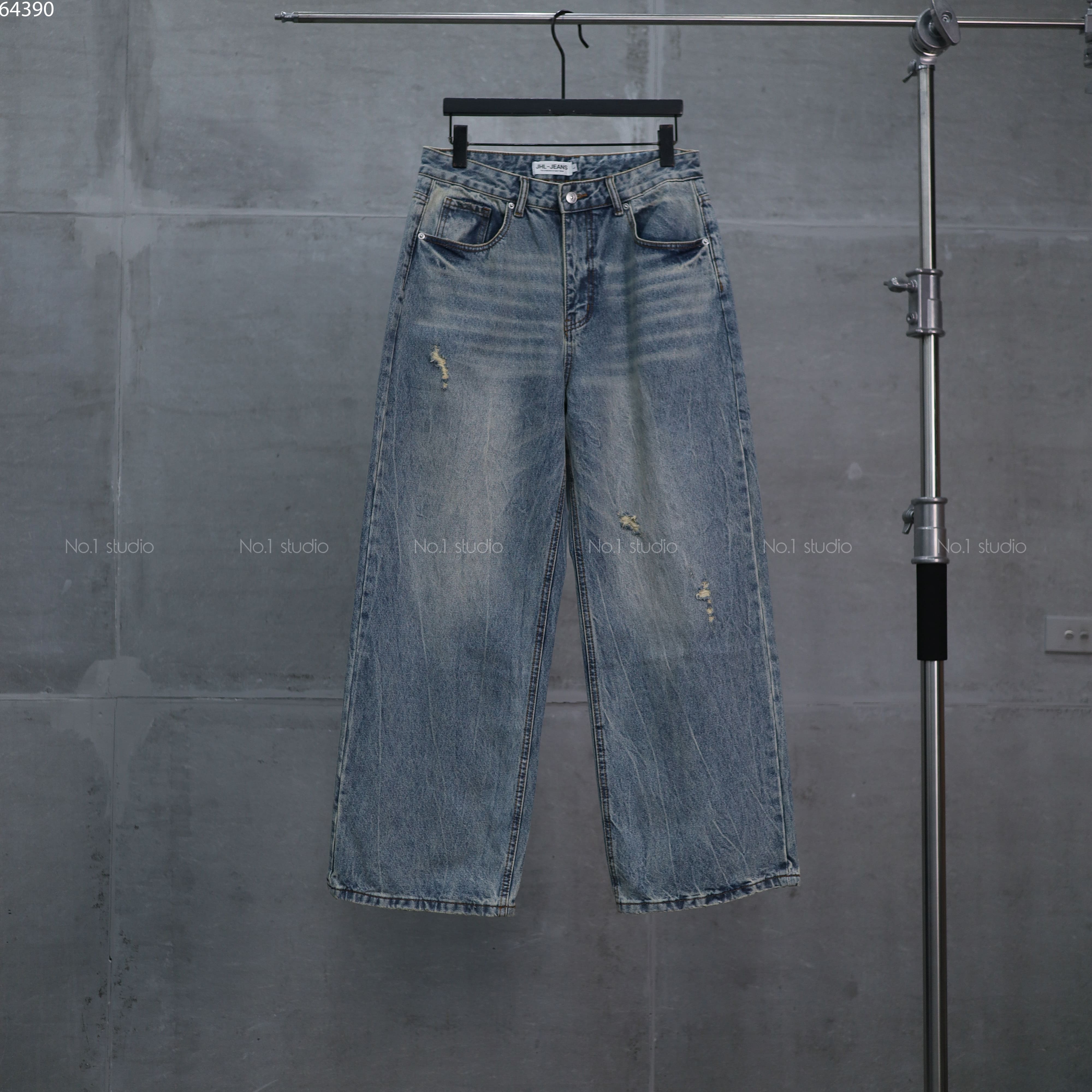 Jean No.1 gấu rách J358