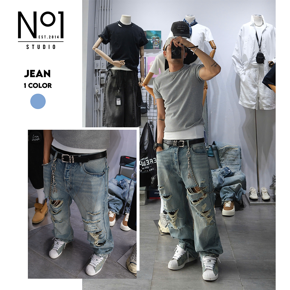 Jean No.1 rách QU26113