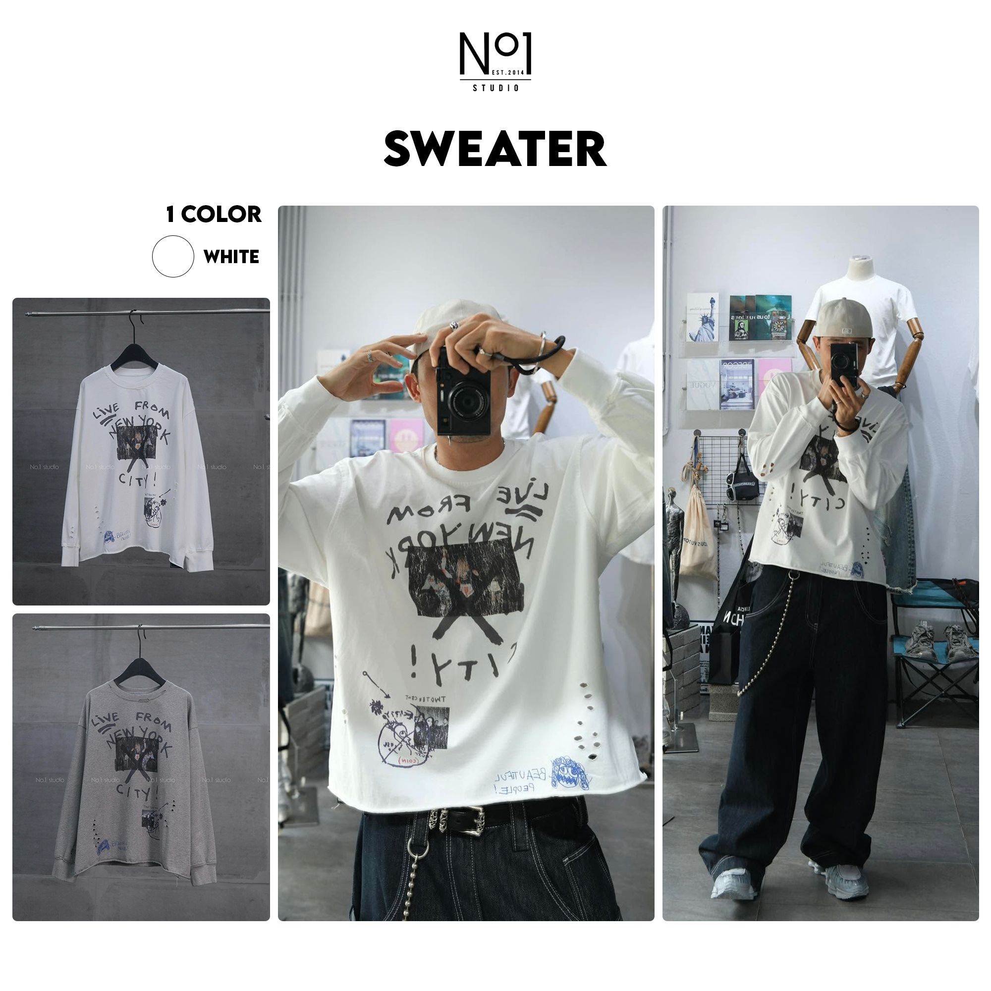 Long Sleeve No.1 NY TK6109