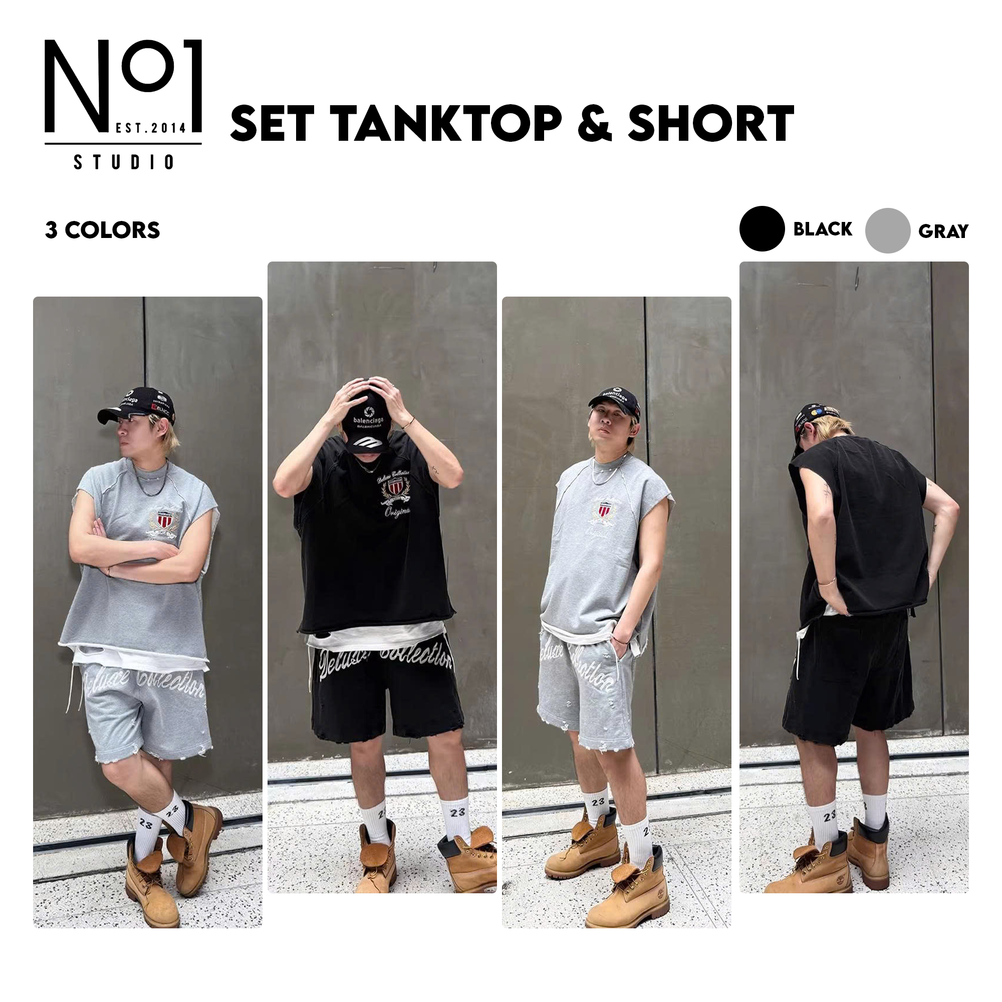Tanktop No.1 logo ngực TK6102