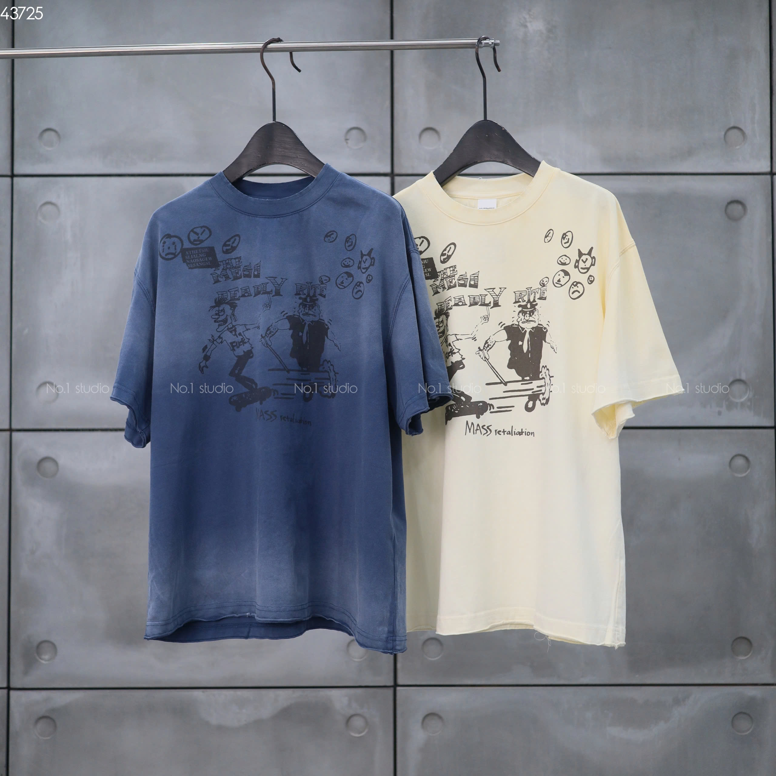 Tee No.1 Boxy hình ngực TK6027