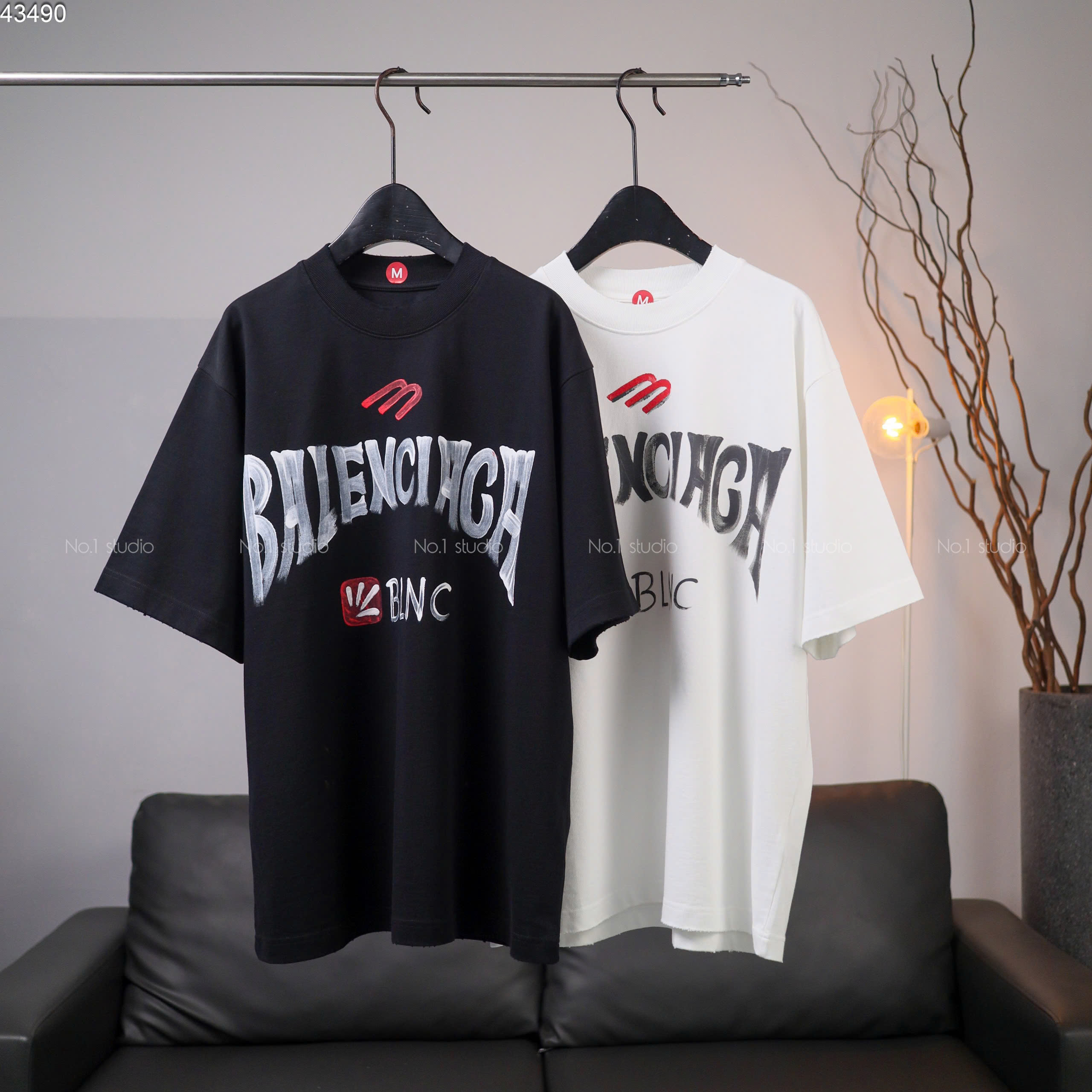 Tee No.1 Handmade chữ BLCAG 25675