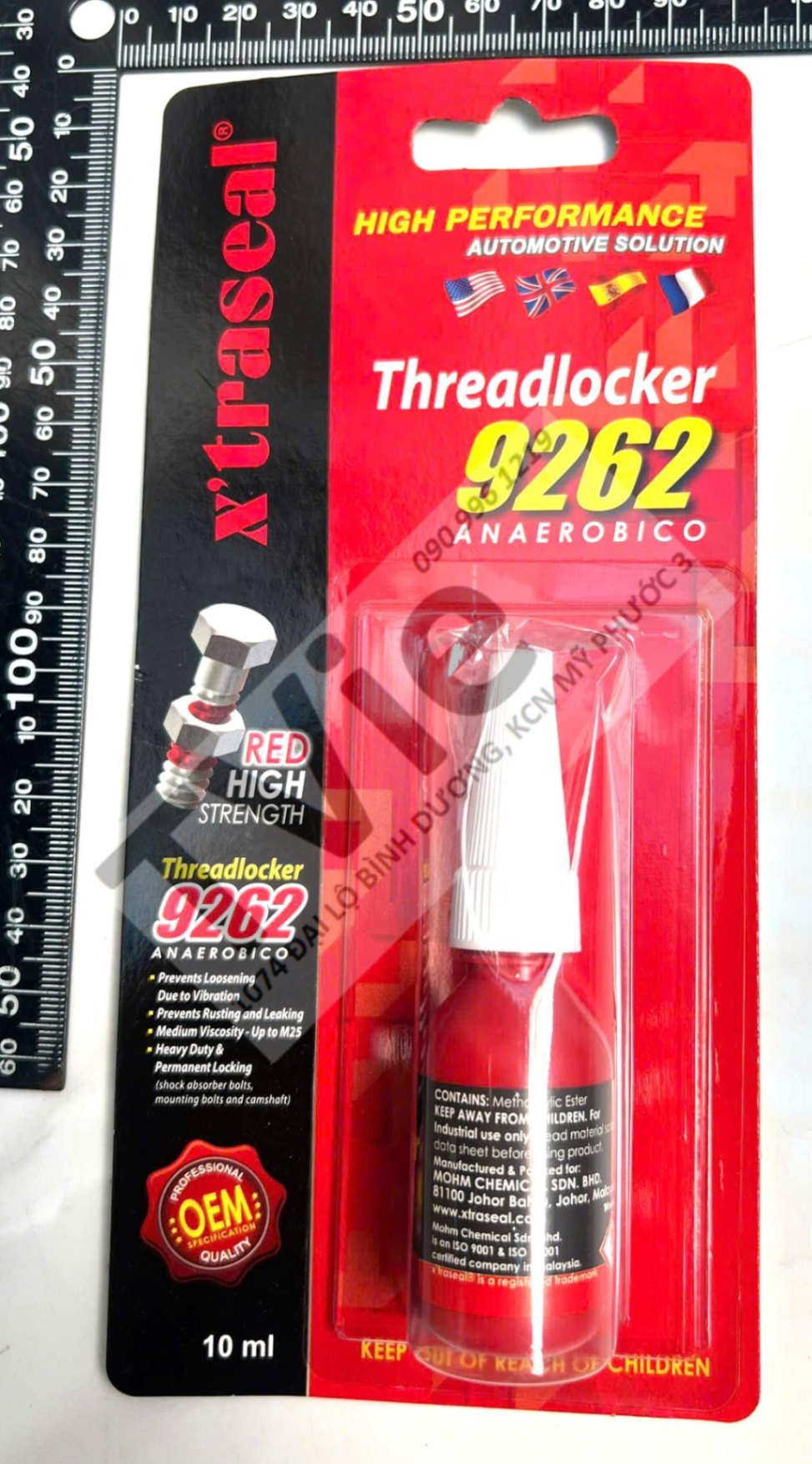 Keo Khóa Ren 9262 Vỉ/10ml