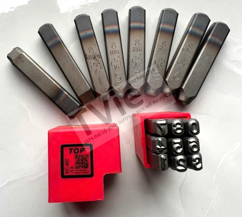 Bộ Đóng Chữ, Số