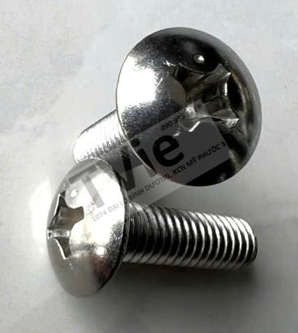 Bulon Inox 304 Đầu Dù Bake