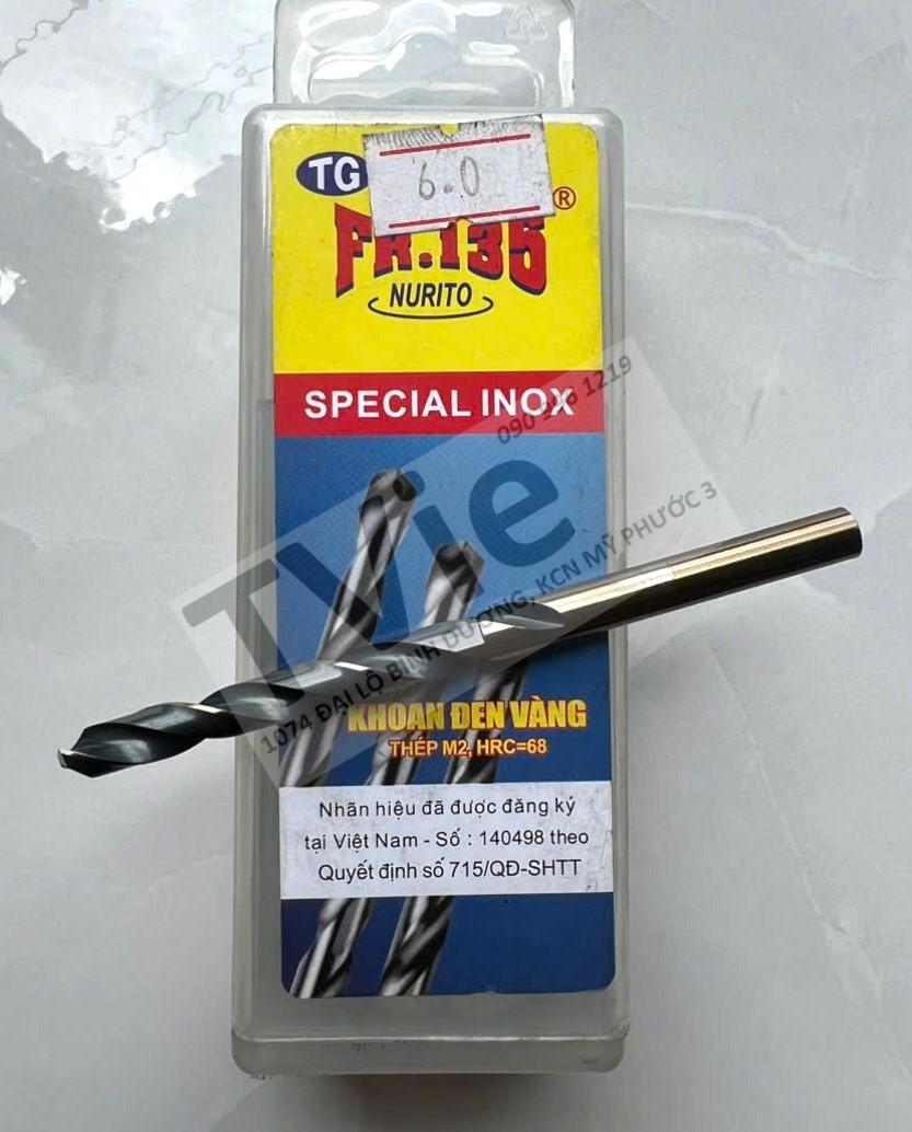 Mũi Khoan Inox