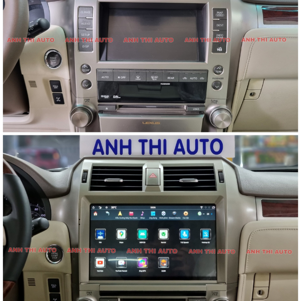 Màn hình Android Lexus GX460 2009