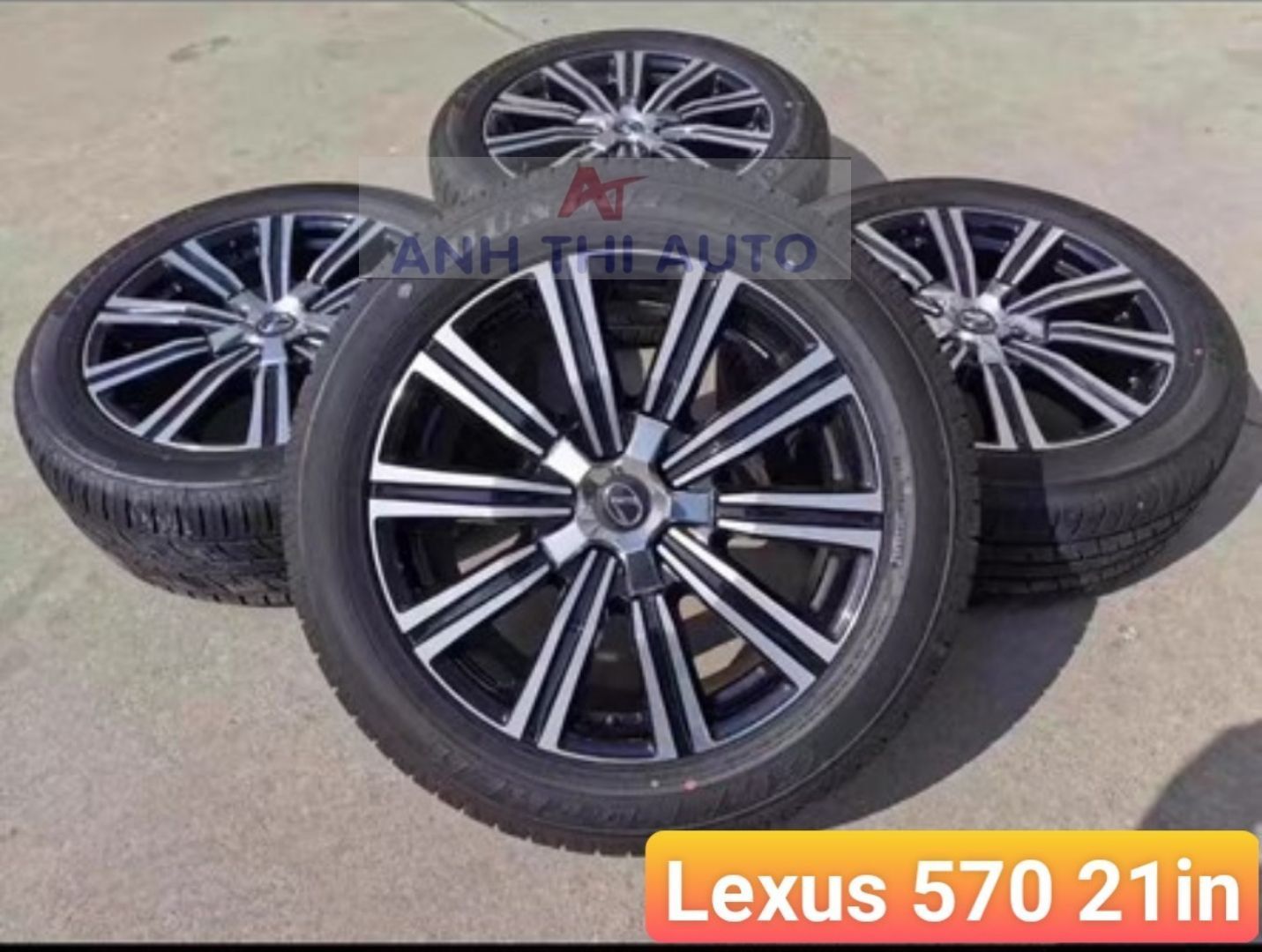 Mâm xe lexus hàng chính hãng 21in