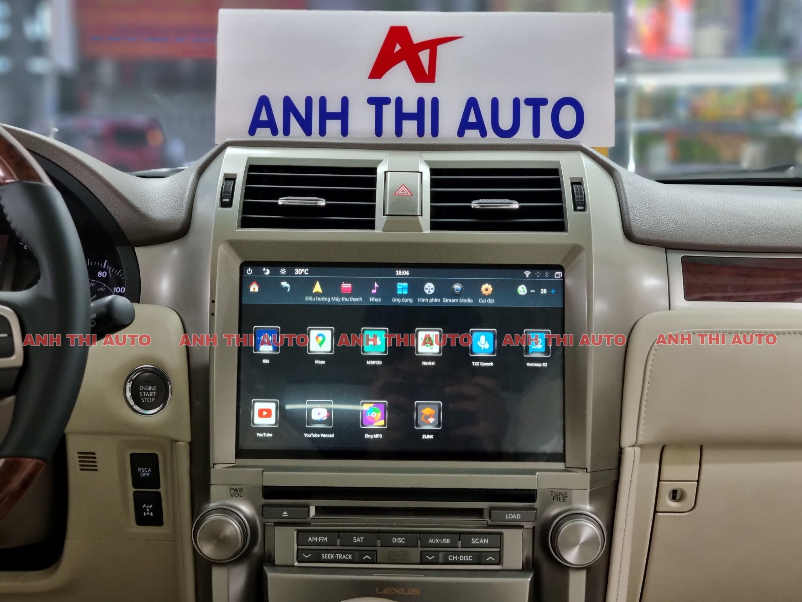 màn hình android lexus GX460