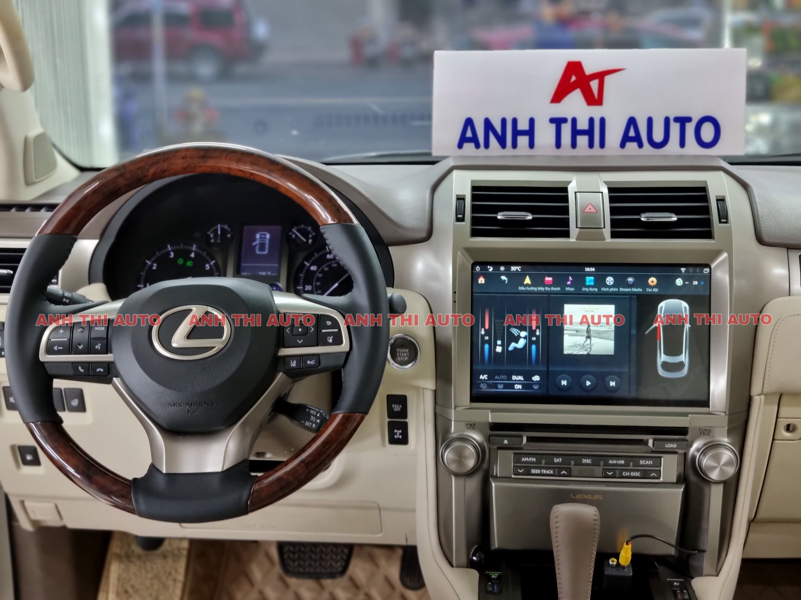 màn hình android lexus GX460