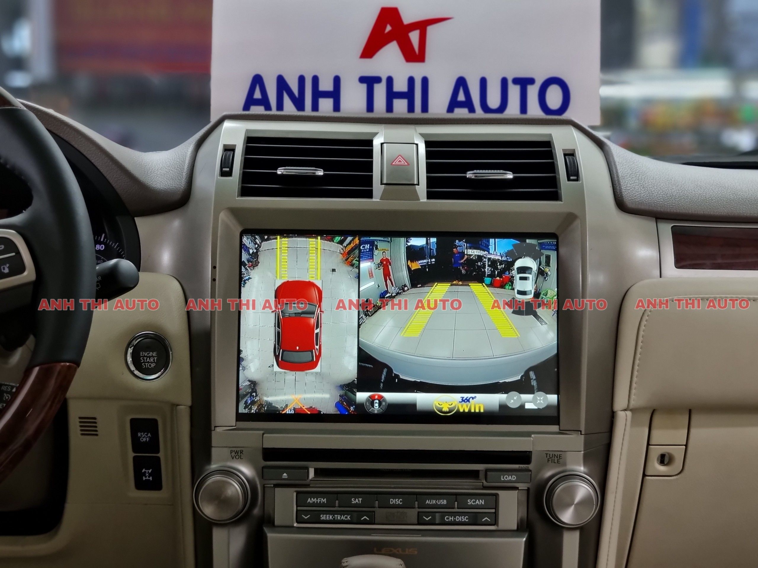 màn hình android lexus GX460