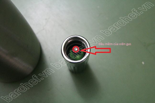 Đầu mềm của viên khí nén N2O