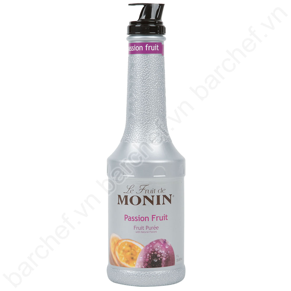 Mứt sệt vị Chanh dây Monin (Passion fruit puree) - chai 1L