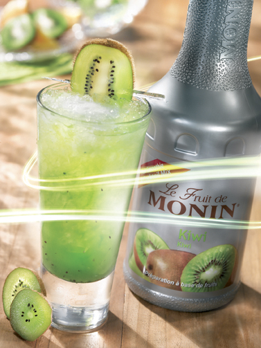 Mứt sệt vị Kiwi Monin (Kiwi puree) - chai 1L