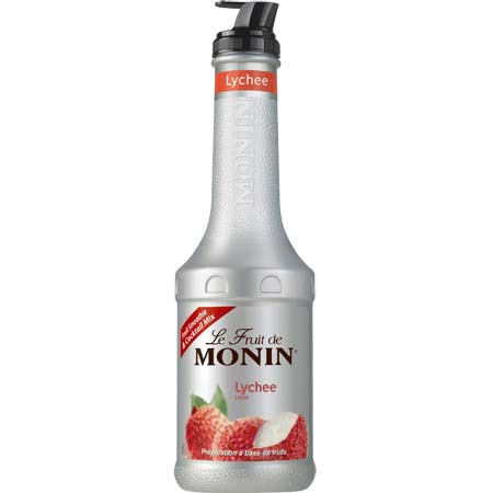 Mứt sệt vị Vải Monin (Lychee puree) - chai 1L