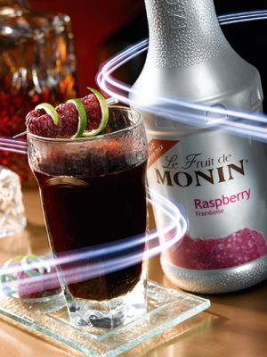 Mứt sệt vị Phúc Bồn Tử Monin (Raspberry puree) - chai 1L