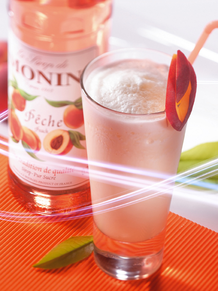 Siro Đào Monin (Peach syrup) - chai 700ml