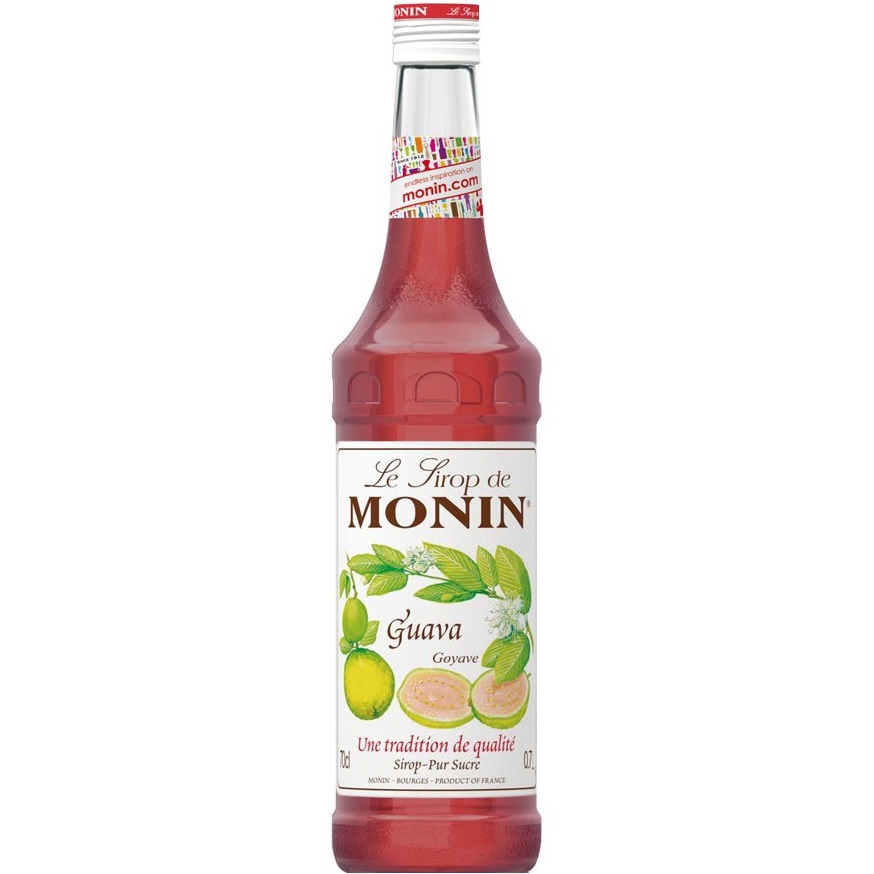 Siro Ổi hồng Monin (Guava syrup) - chai 700ml