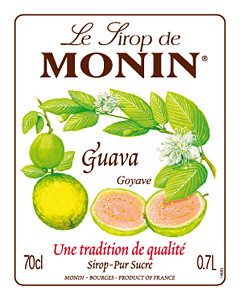 Siro Ổi hồng Monin (Guava syrup) - chai 700ml