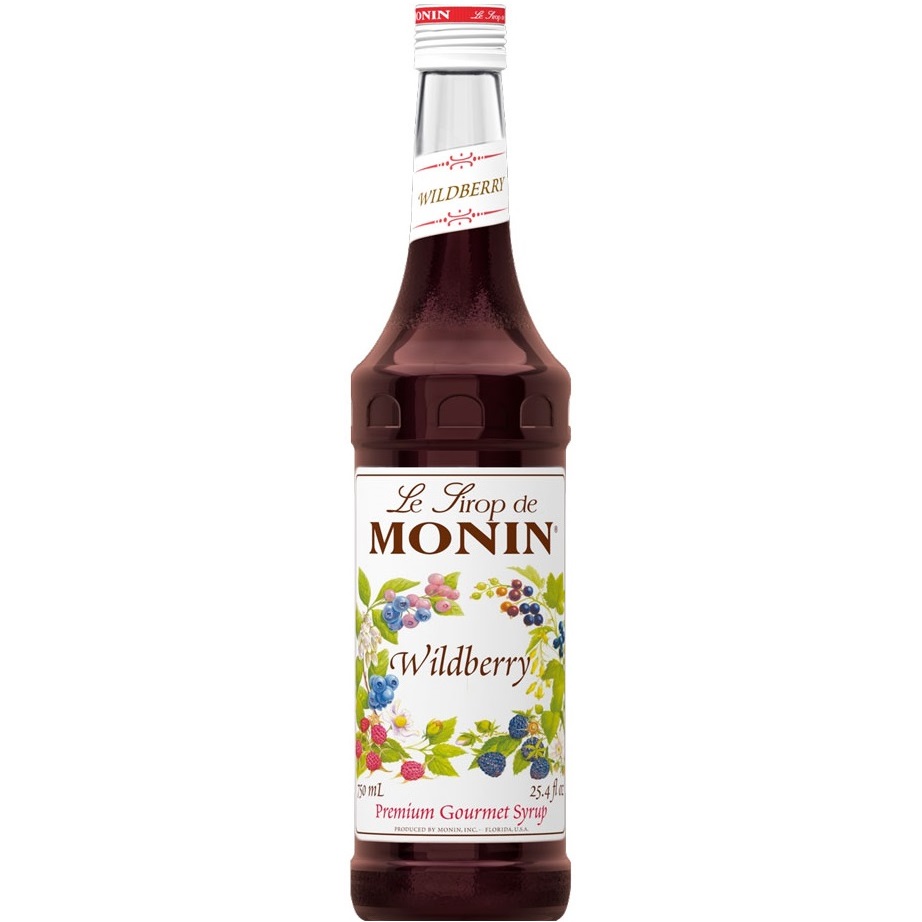 Siro Dâu rừng Monin (Wildberry syrup) - chai 700ml