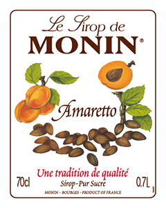 Siro Amaretto Monin (Amaretto syrup) - chai 700ml