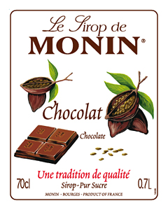 Siro Sô-cô-la đen Monin (Chocolate syrup) - chai 700ml