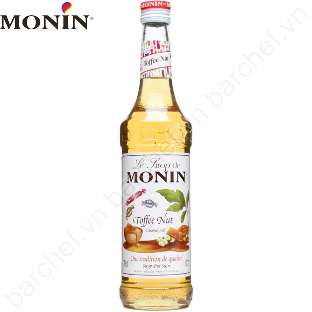 Siro Kẹo Toffee Monin (Toffee Nut syrup) - chai 700ml