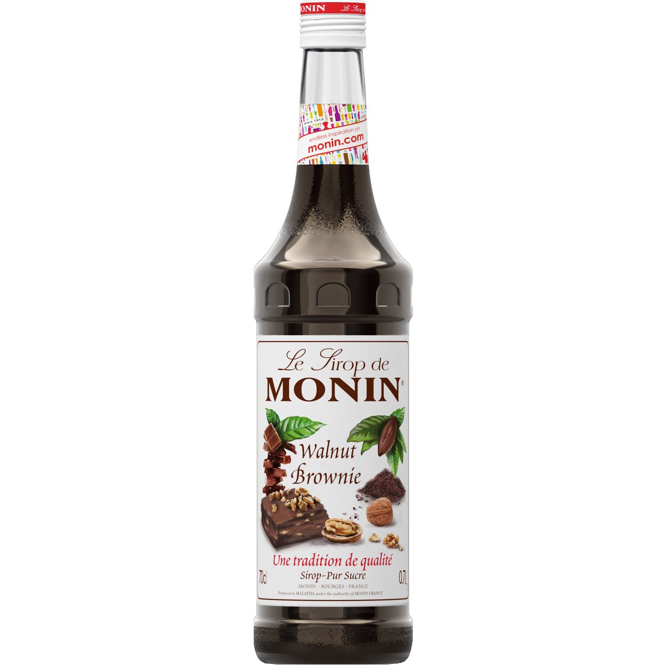 Siro bánh Brownie Hạt óc chó (Walnut Brownie syrup) - chai 700ml