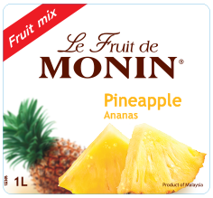 Mứt sệt vị Dứa Monin (Pineapple puree) - chai 1L