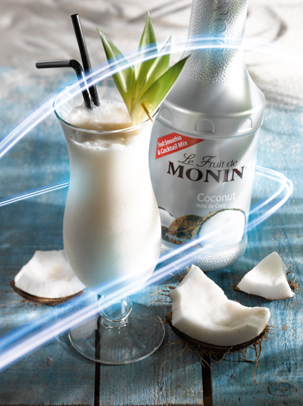 Mứt sệt vị Dừa Monin (Coconut puree) - chai 1L