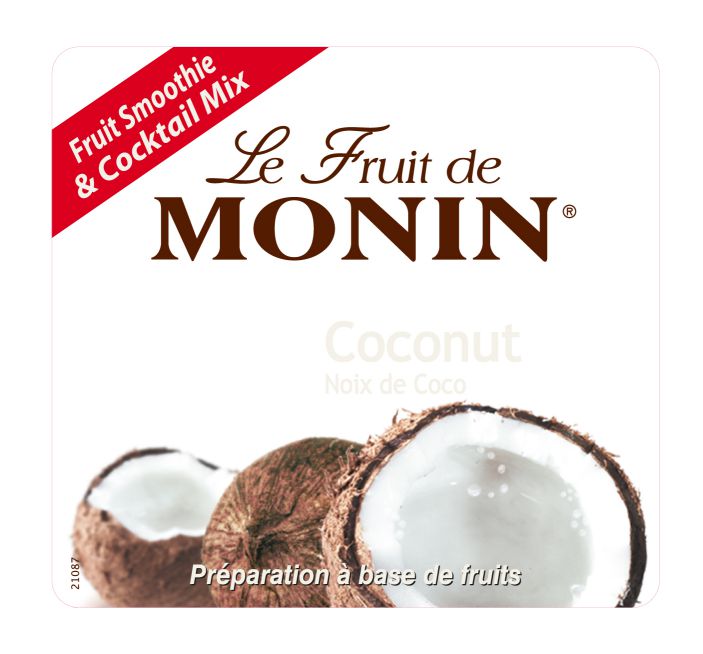 Mứt sệt vị Dừa Monin (Coconut puree) - chai 1L