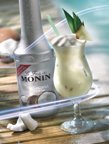 Mứt sệt vị Dừa Monin (Coconut puree) - chai 1L