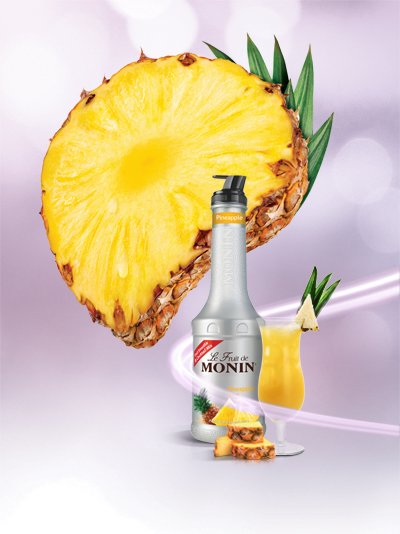 Mứt sệt vị Dứa Monin (Pineapple puree) - chai 1L