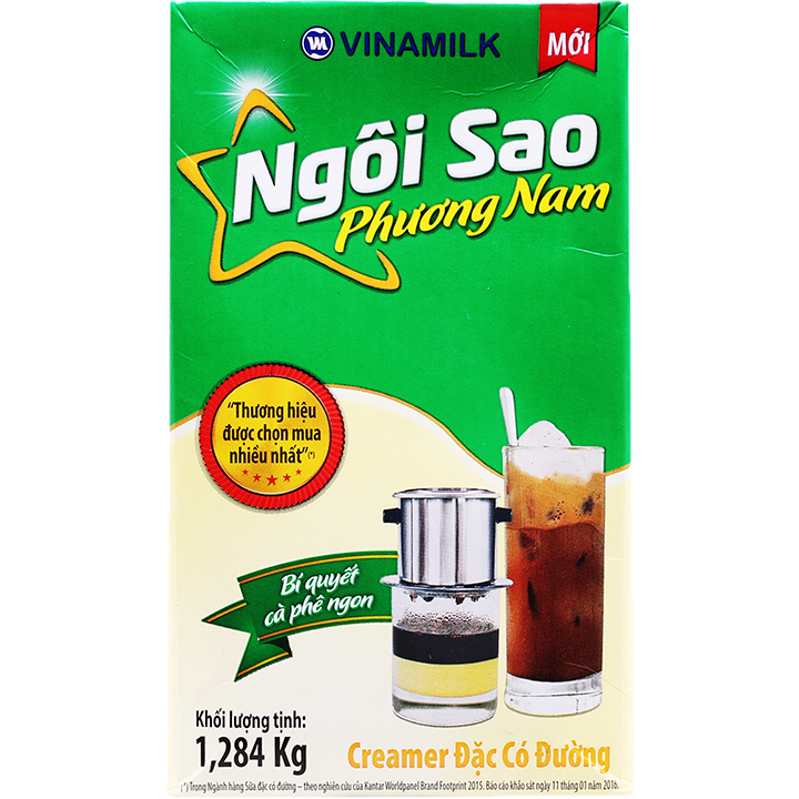 Creamer đặc có đường Ngôi sao phương Nam 1284g